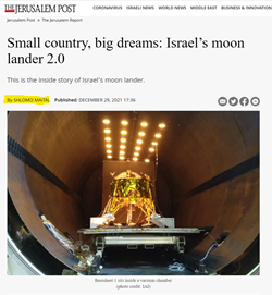 Small country, big dreams: Israel’s moon lander 2.0